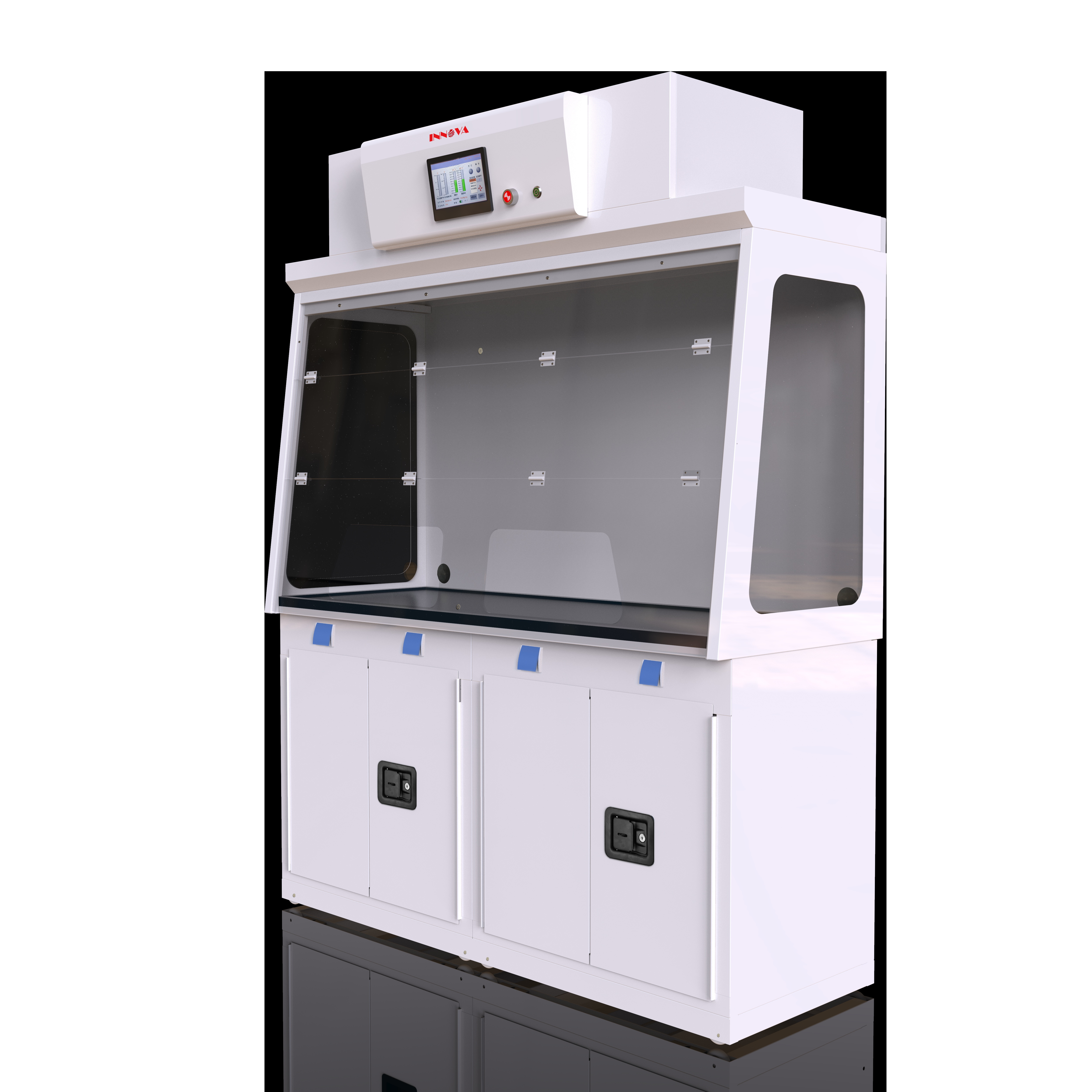 EU certified High Quality Self-cleaning Fume hood Air Purifier Ductless Fume Cabinet for Chemical Experiment Laboratory