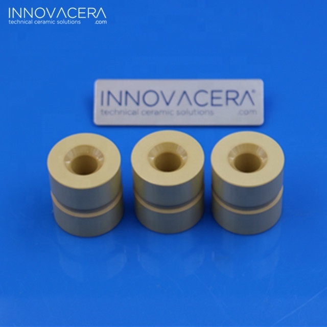 INNOVACERA High Purity Industrial Magnesium Oxide Zirconia Ceramic Tube for Wire Guide