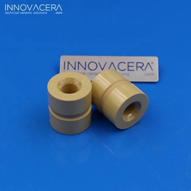 INNOVACERA High Purity Industrial Magnesium Oxide Zirconia Ceramic Tube for Wire Guide