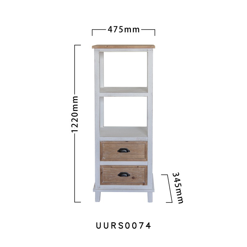 INNOVAHOME living room bedroom natural solid wood tall kitchen storage cabinet with shelf