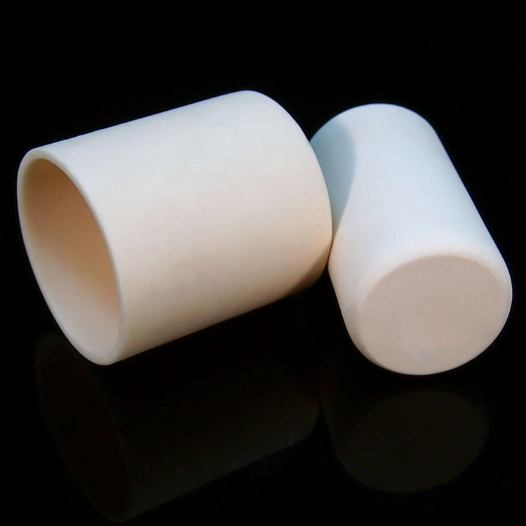 4-1400ml High Form Curved Alumina Ceramic Porcelain Crucible for Furnace Cast Iron Crucible