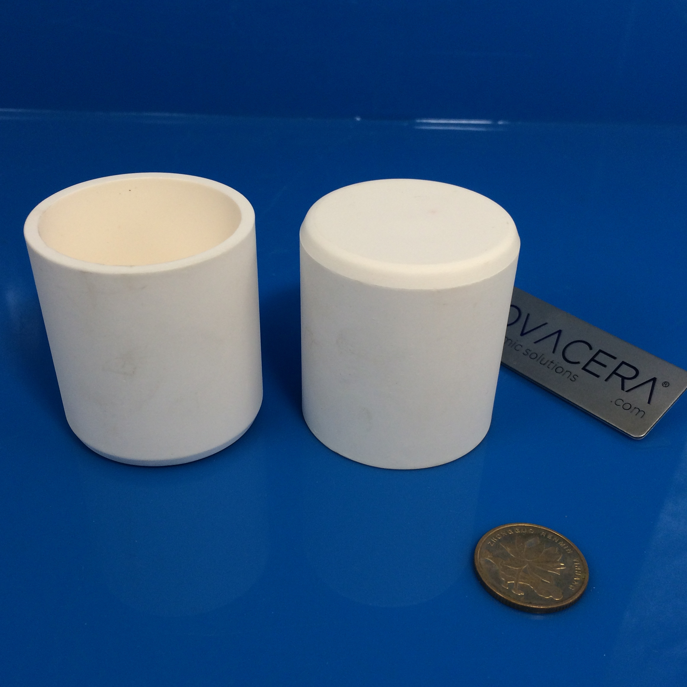 4-1400ml High Form Curved Alumina Ceramic Porcelain Crucible for Furnace Cast Iron Crucible