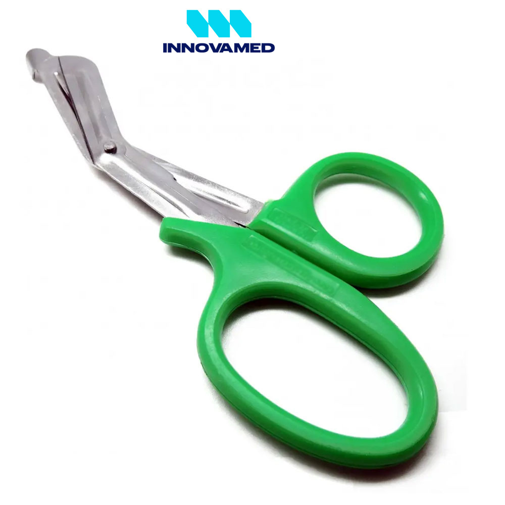 Plastic Handle EMT Scissors High Quality Medical Trauma Shears For First Aid Kit BY INNOVAMED