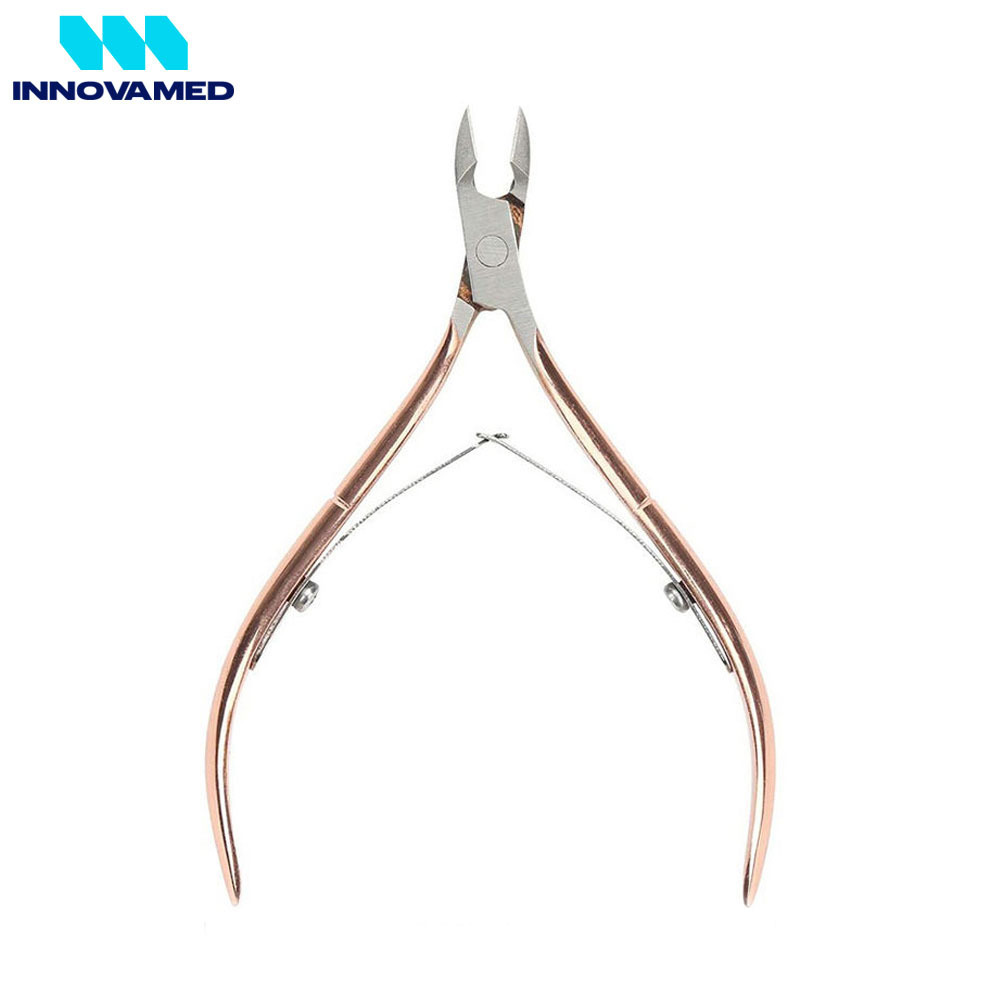 Cuticle Trimmer Pointed Sharp Blade Dead Skin Remover Nipper Manicure Tools For Fingernails And Toenails BY INNOVAMED