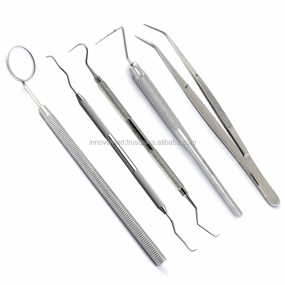 Dental Root Extracting Elevators Surgical Extraction Forceps Stainless Steel Lab