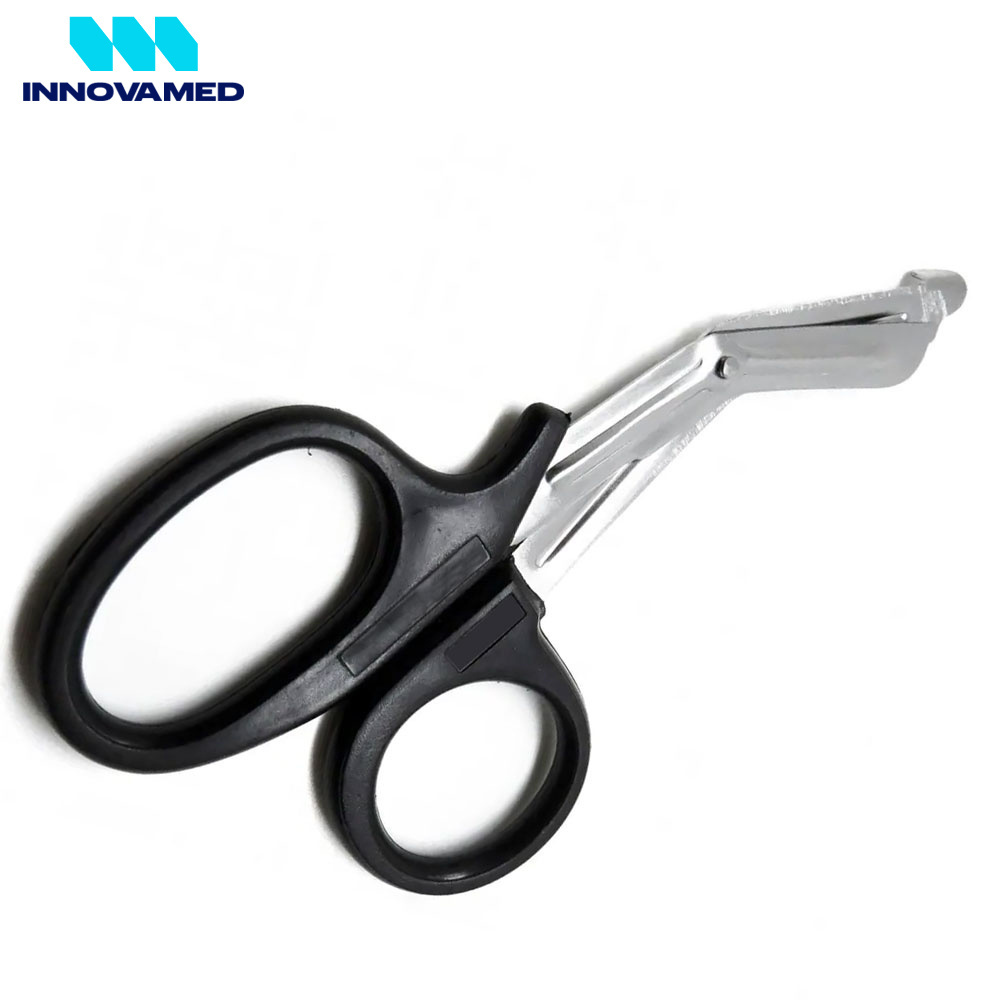 Plastic Handle EMT Scissors High Quality Medical Trauma Shears For First Aid Kit BY INNOVAMED