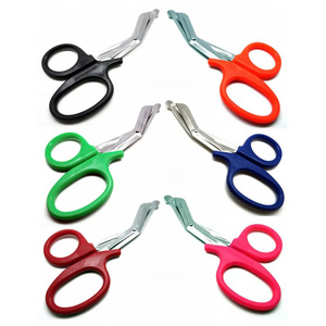 Plastic Handle EMT Scissors High Quality Medical Trauma Shears For First Aid Kit BY INNOVAMED