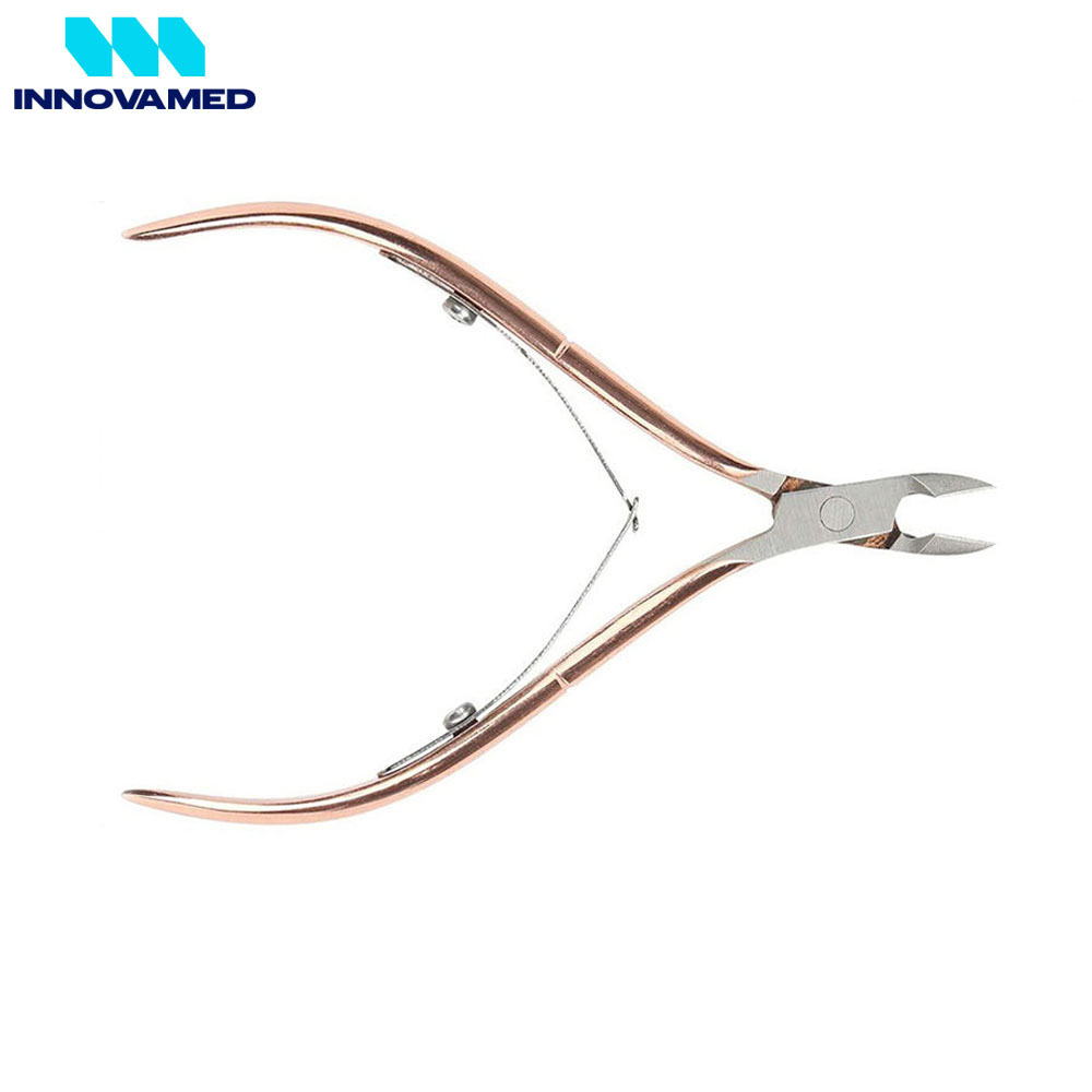 Cuticle Trimmer Pointed Sharp Blade Dead Skin Remover Nipper Manicure Tools For Fingernails And Toenails BY INNOVAMED