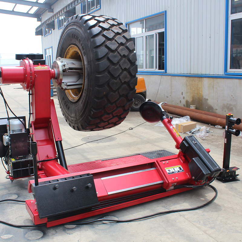 Automatic Tire Equipment Fitting Price Wheel Fitter Heavy Duty Truck Tyre Changer Machine For Sale