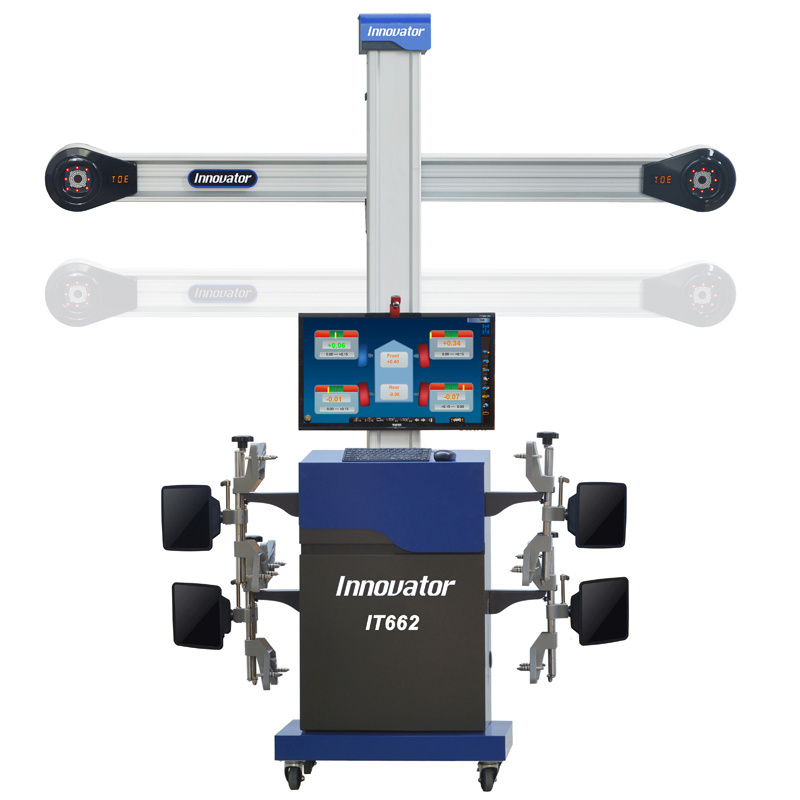 Auto tracking tire alignment quick clamp portable wheel alignment machine IT662 with CE