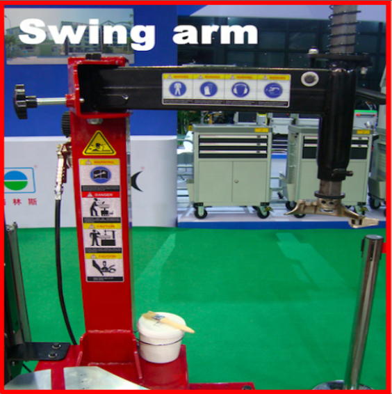 Semi automatic swing arm used garage equipment for tire fitting IT610