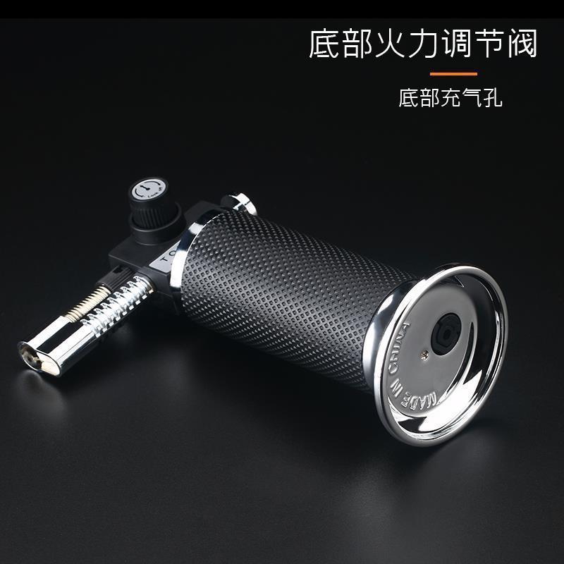 Adjustable dual flame spray gun welding gun direct flame lighter