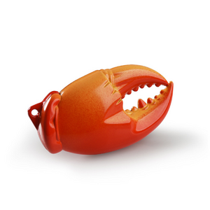 Creative crab claw shaped inflatable lighter fun pendant, portable, compact, high-quality open flame lighter