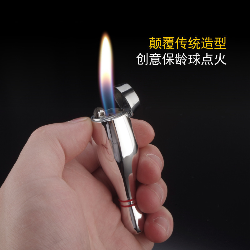 Creative and unique mini bowling ball shaped lighter