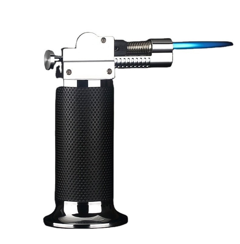 Adjustable dual flame spray gun welding gun direct flame lighter