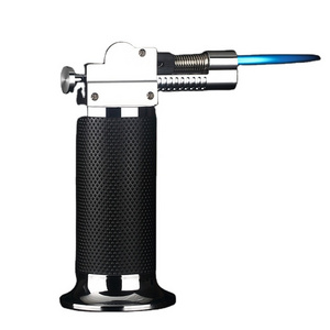 Adjustable dual flame spray gun welding gun direct flame lighter