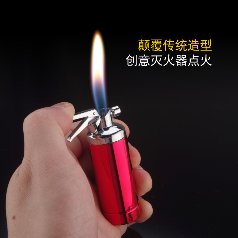 Creative and unique design with infrared laser fire extinguisher, inflatable open flame lighter