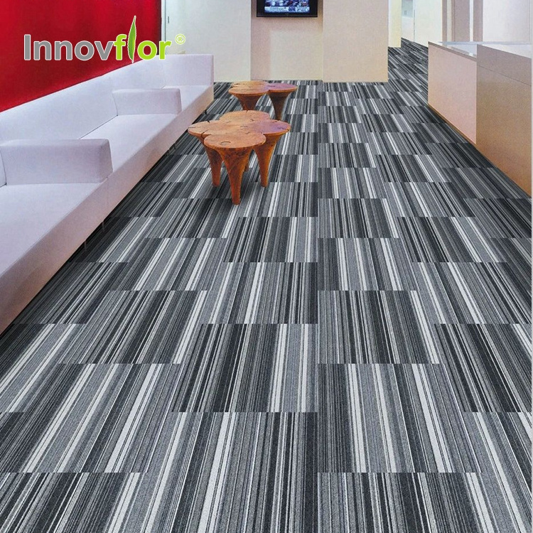 Buy 50 By 50 Buy Cheap Price Removable Thick Commercial Nylon Square Adhesive 50*50 Office Rug Carpet Tiles Floor For Sale