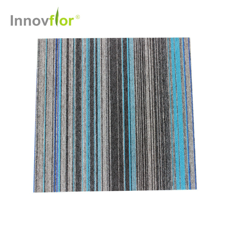 Buy 50 By 50 Buy Cheap Price Removable Thick Commercial Nylon Square Adhesive 50*50 Office Rug Carpet Tiles Floor For Sale