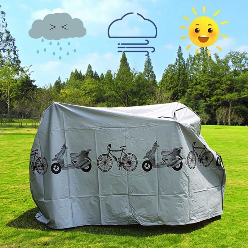 Outdoor Waterproof al Motorbike Cycling Polyester Rain Dust Scooter Cover Bicycle Bike accessories equipment