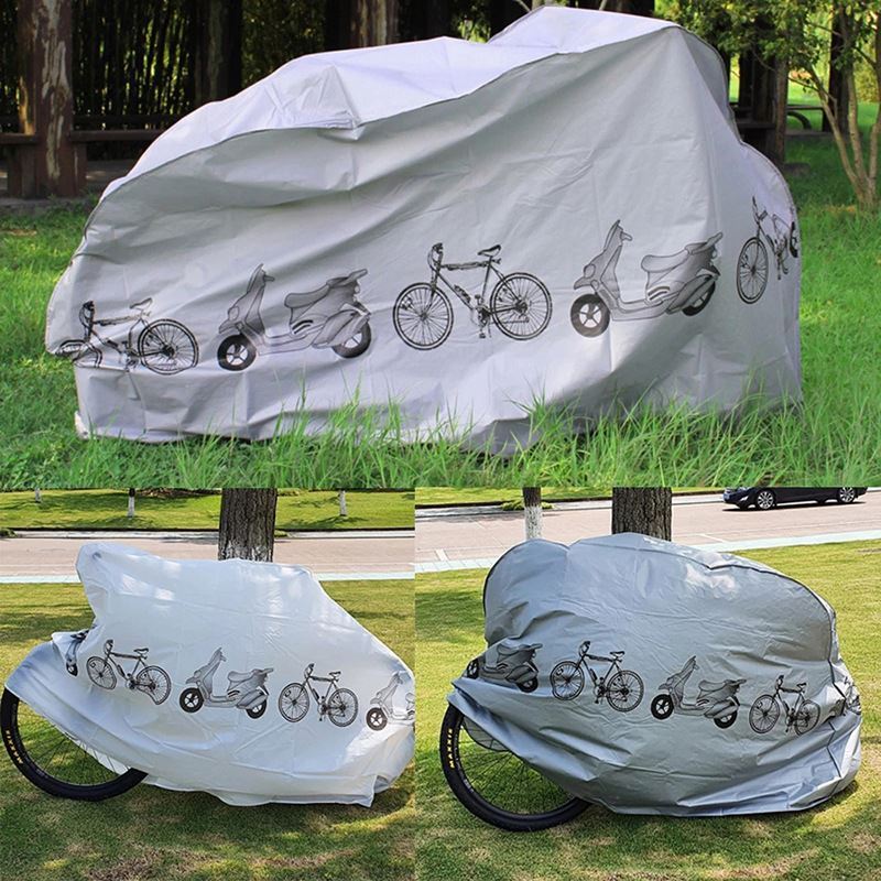 Outdoor Waterproof al Motorbike Cycling Polyester Rain Dust Scooter Cover Bicycle Bike accessories equipment