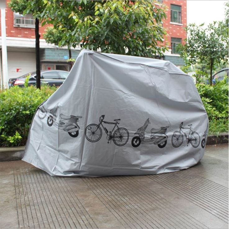 Outdoor Waterproof al Motorbike Cycling Polyester Rain Dust Scooter Cover Bicycle Bike accessories equipment