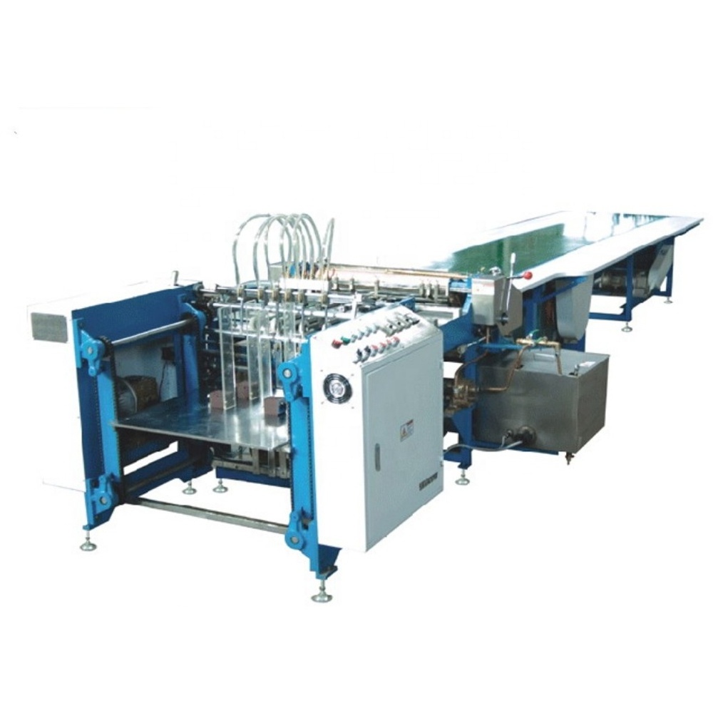 Semi-auto gift box production line/box making machine/rigid box making machine