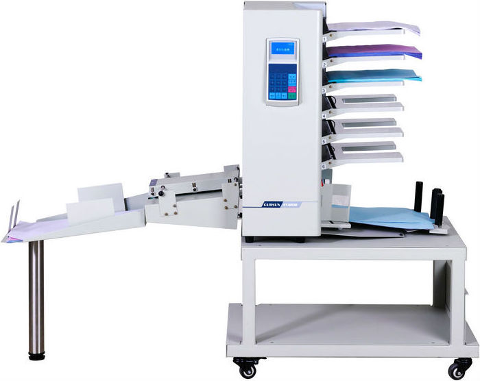 Automatic book paper collator machine with collecting and table