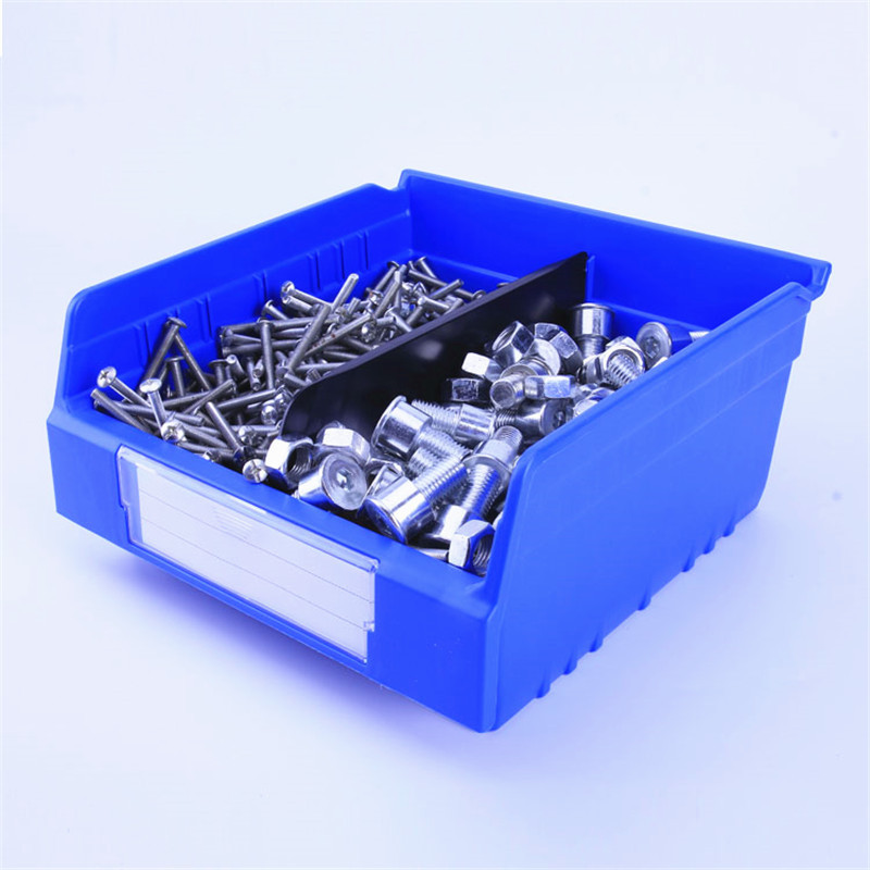 High Quality Warehouse Office Workshop Use Plastic Shelf Stack stackable Spare Parts Storage Bins