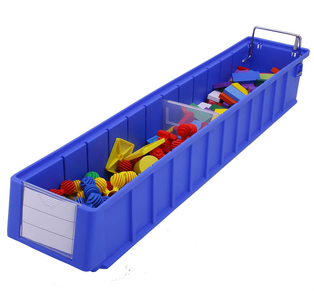 600x117x90MM Large Plastic Storage Wire Shelf Bin Industrial Accessory Storage Boxes & Bins