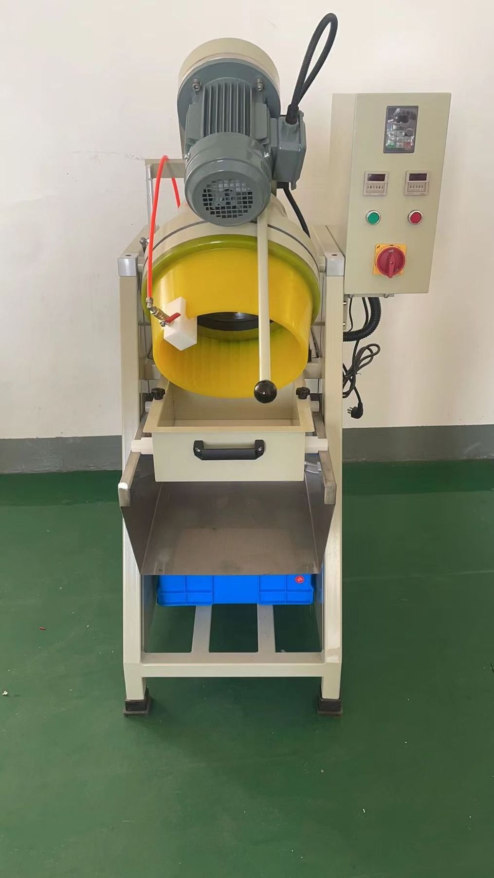 High quality double centrifugal disc polishing machine