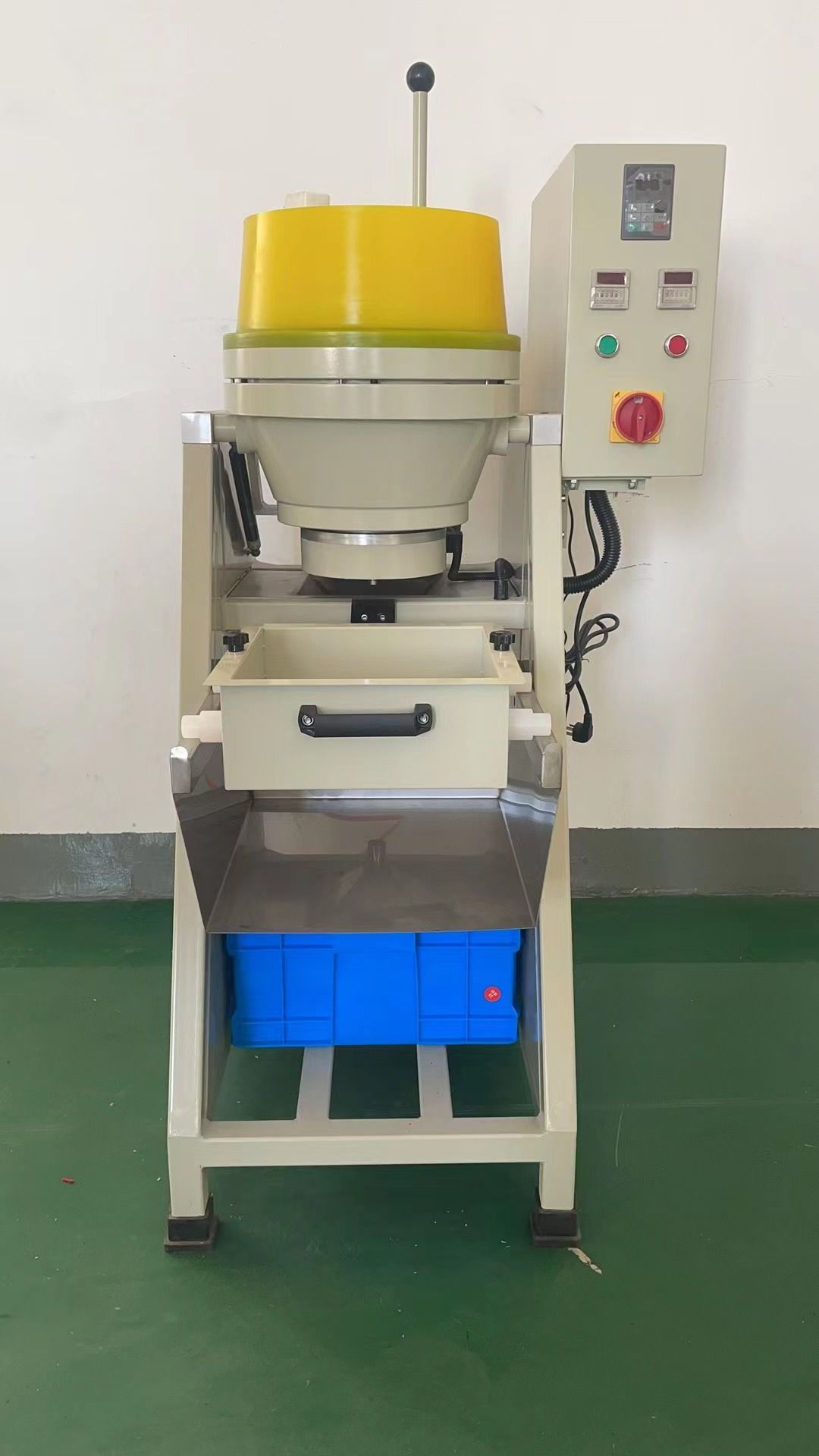 High quality double centrifugal disc polishing machine