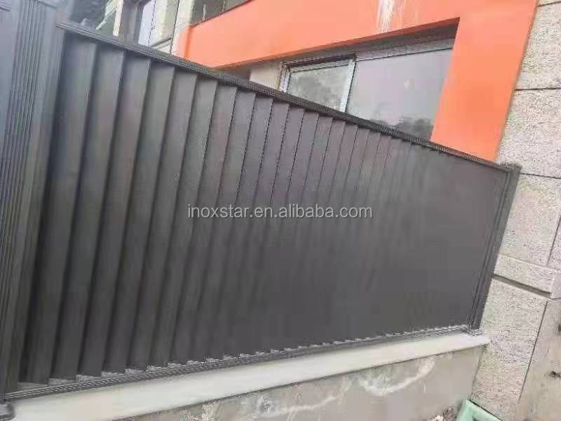 Modern design Aluminum Fencing  garden fence security fence Wall railings