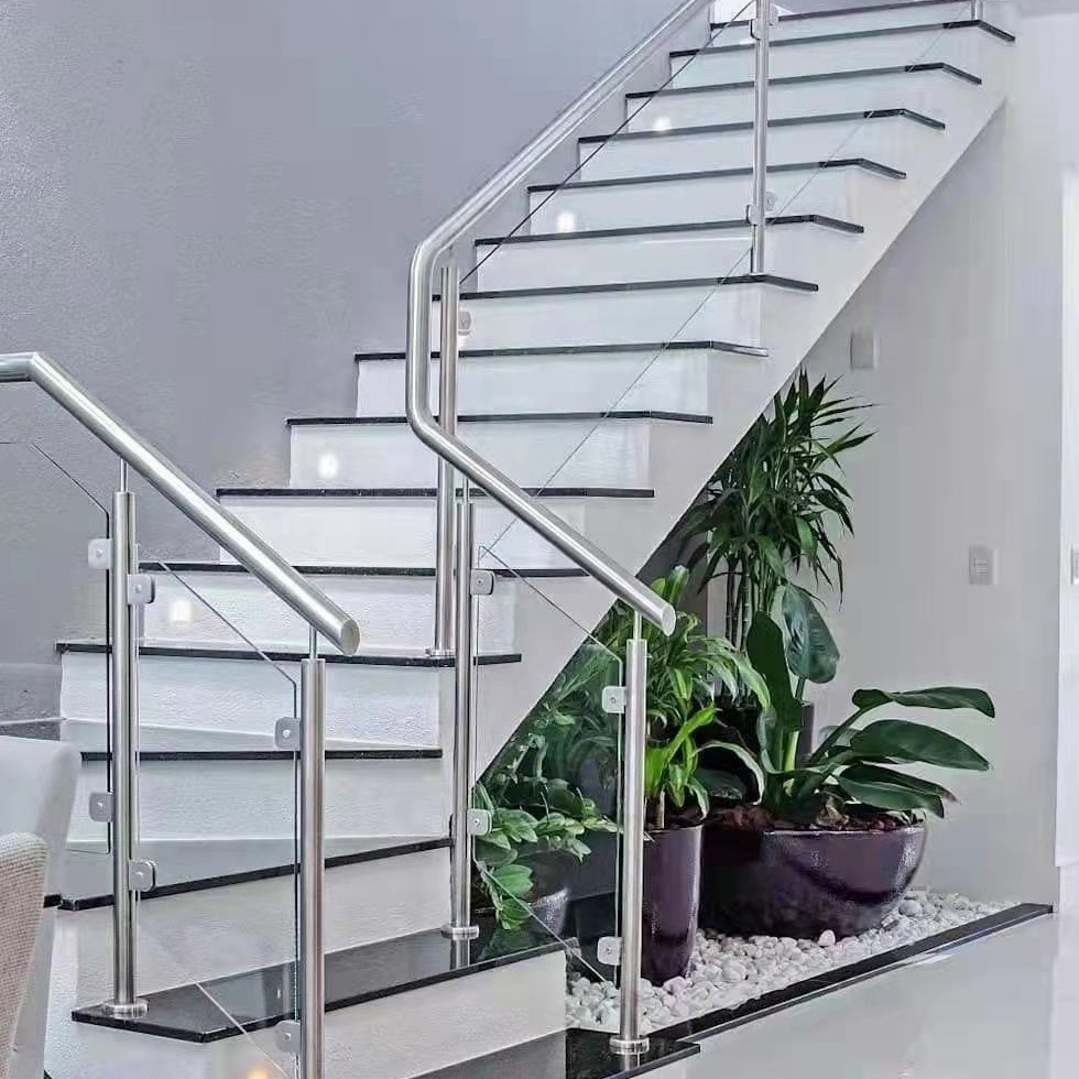 stairs handrail stainless steel metal railing stainless steel handrails cable railing systems