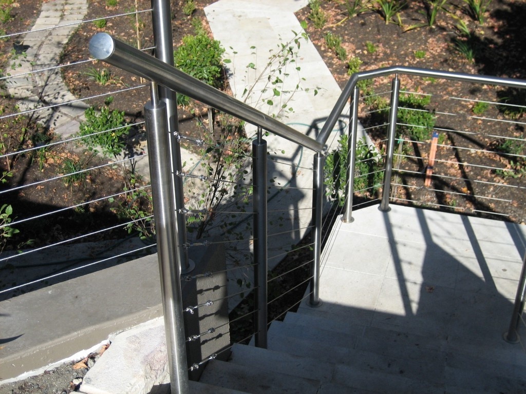 Balustrade Handrail System Stainless Steel 304 /316 Cable Stair Railing