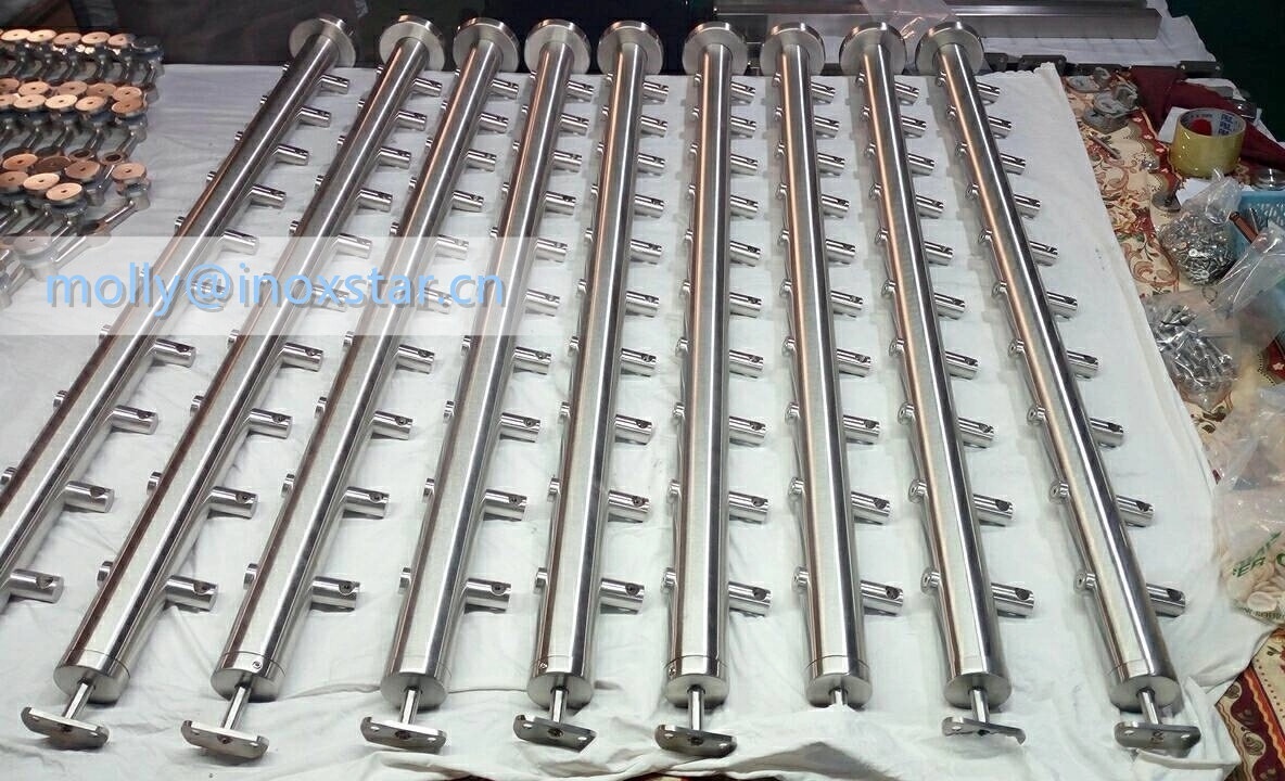 Balustrade Handrail System Stainless Steel 304 /316 Cable Stair Railing