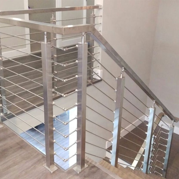 Deck Stair Railings Stainless Steel Wire Rope Cable Railing Post