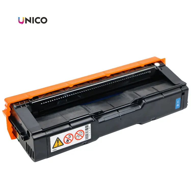 UNICO Factory wholesale compatible toner cartridge for Ricoh M C250FW P C301W 408336 408337 408338 408339 copier toner refill