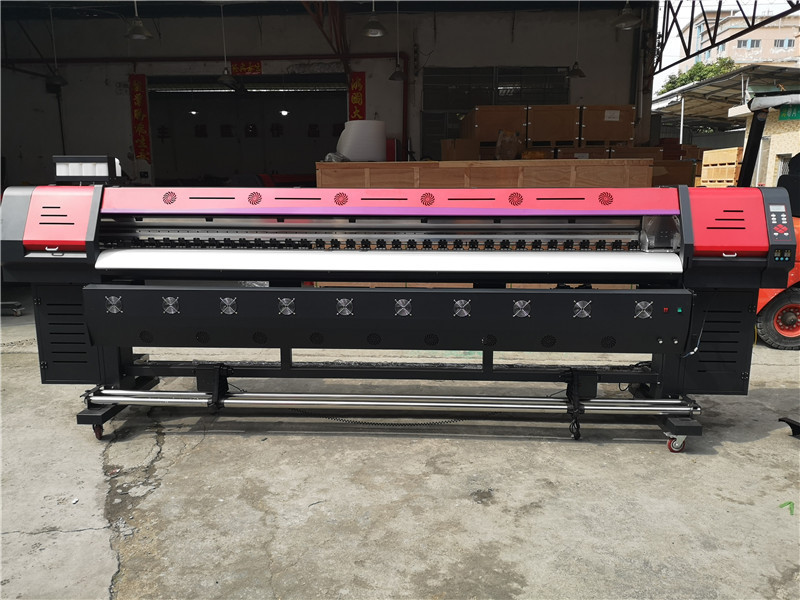 hot sale 3.2m two head xp600/dx11 large format tarpaulin printer for Advertising application