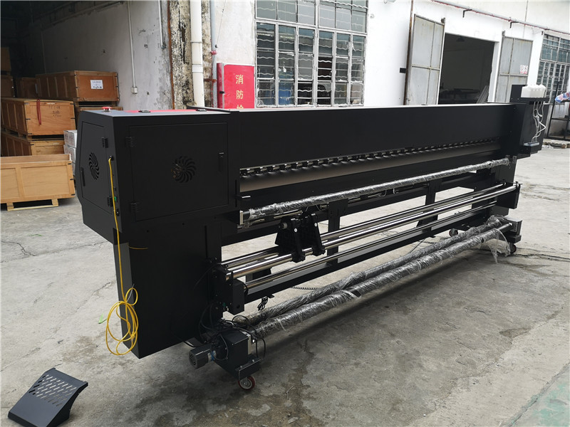 hot sale 3.2m two head xp600/dx11 large format tarpaulin printer for Advertising application