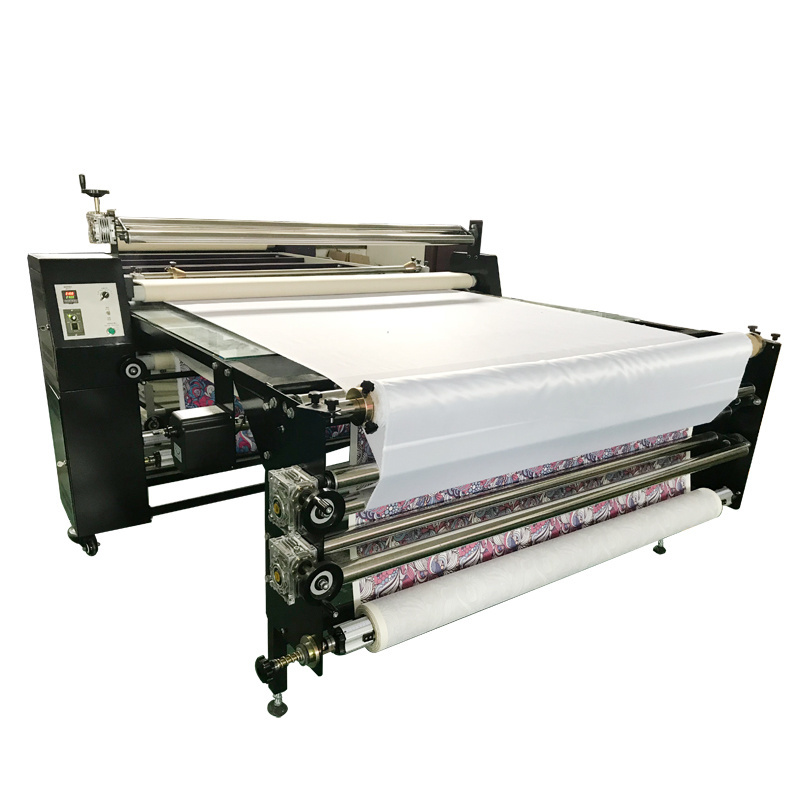 Guangzhou factory 420mm sublimation roll heat transfer machine for Fabric transfer