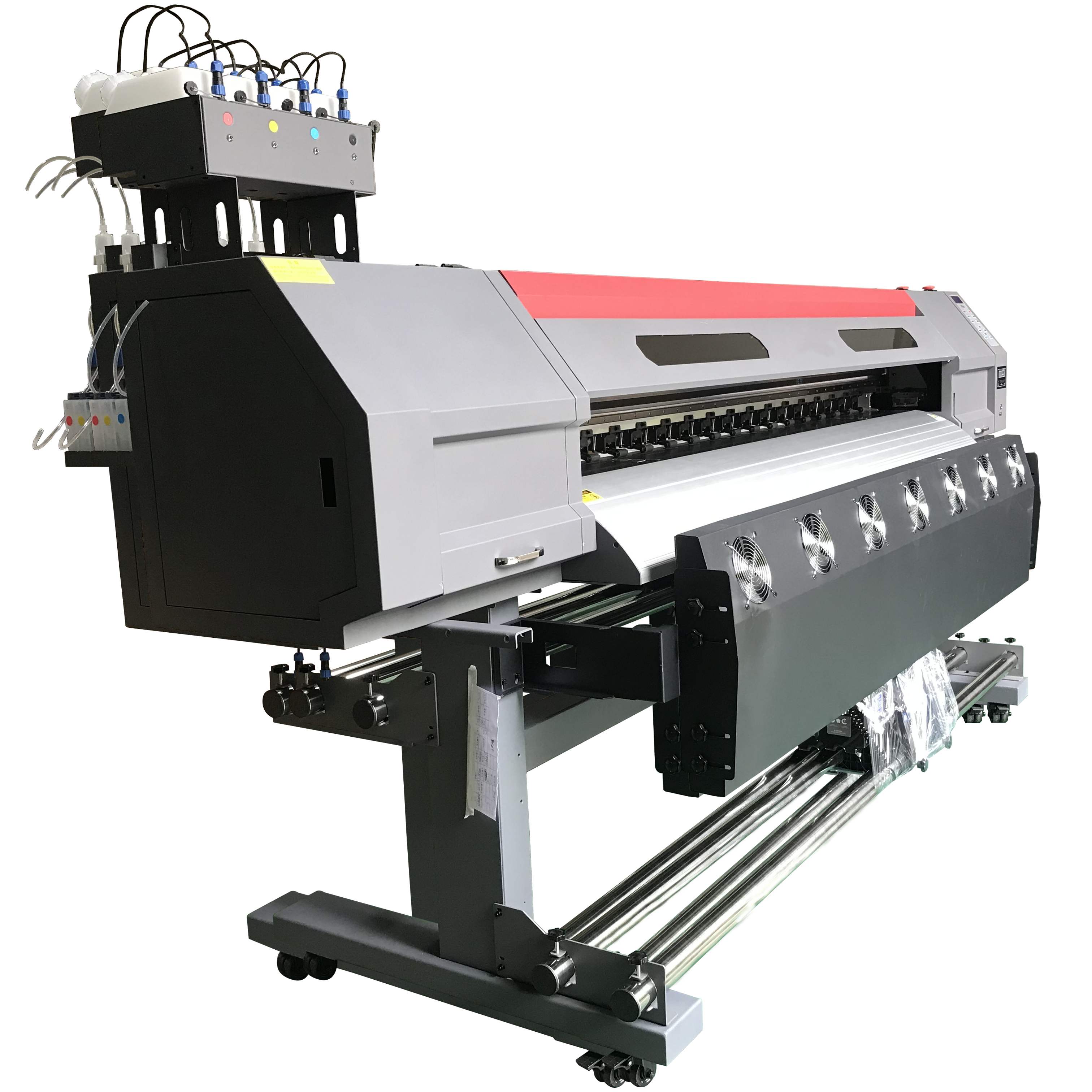 Xp600/13200 Head Eco Solvent Printer 1.8m Vinyl Wrap Flex Banner Printer Sticker outdoor Printing Machine