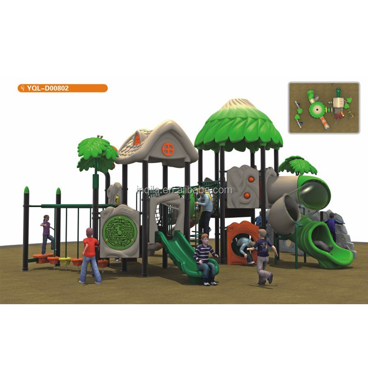 Children outdoor playground baby new design multifunctional toys kids cheap colorful plastic swing slide