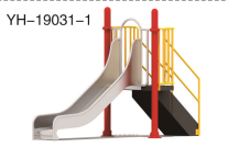 Professional Custom Kids Indoor or Outdoor Playground Stainless Steel Tube Slide