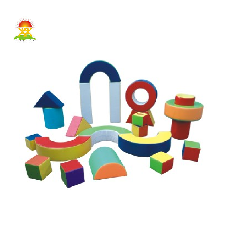 Children indoor soft playground equipment soft blocks for sale