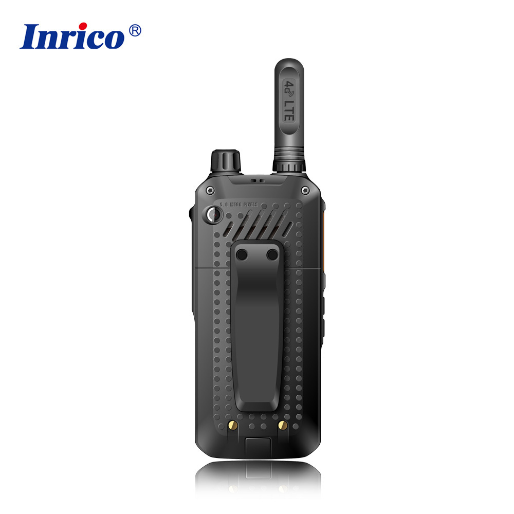 Inrico T320 OEM touch screen Long range public IP65 portable Walkie talkie 2G 3G 4G intercom radio with GPS