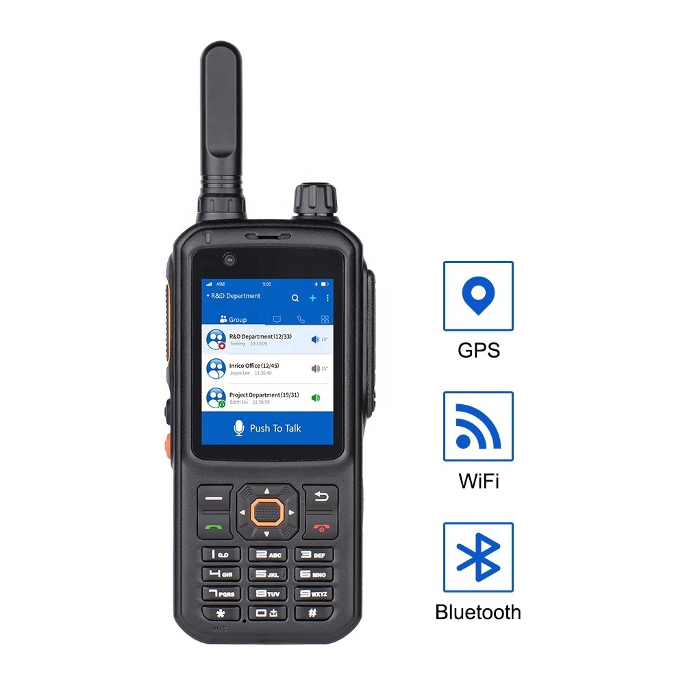 Inrico T298S 3G GSM wifi walkie talkie 100 mile two way radio  intercom support sim card and zello