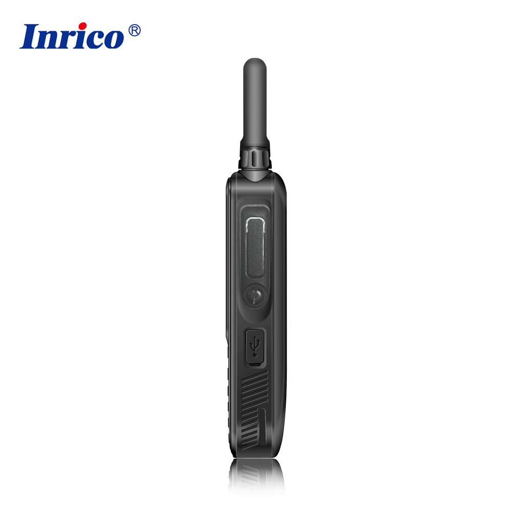 Inrico T320 OEM touch screen Long range public IP65 portable Walkie talkie 2G 3G 4G intercom radio with GPS