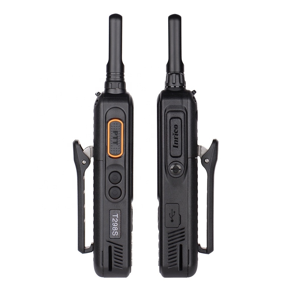 Global talk 100 mile walkie talkie 4GLTE dual card GPS radio T298S