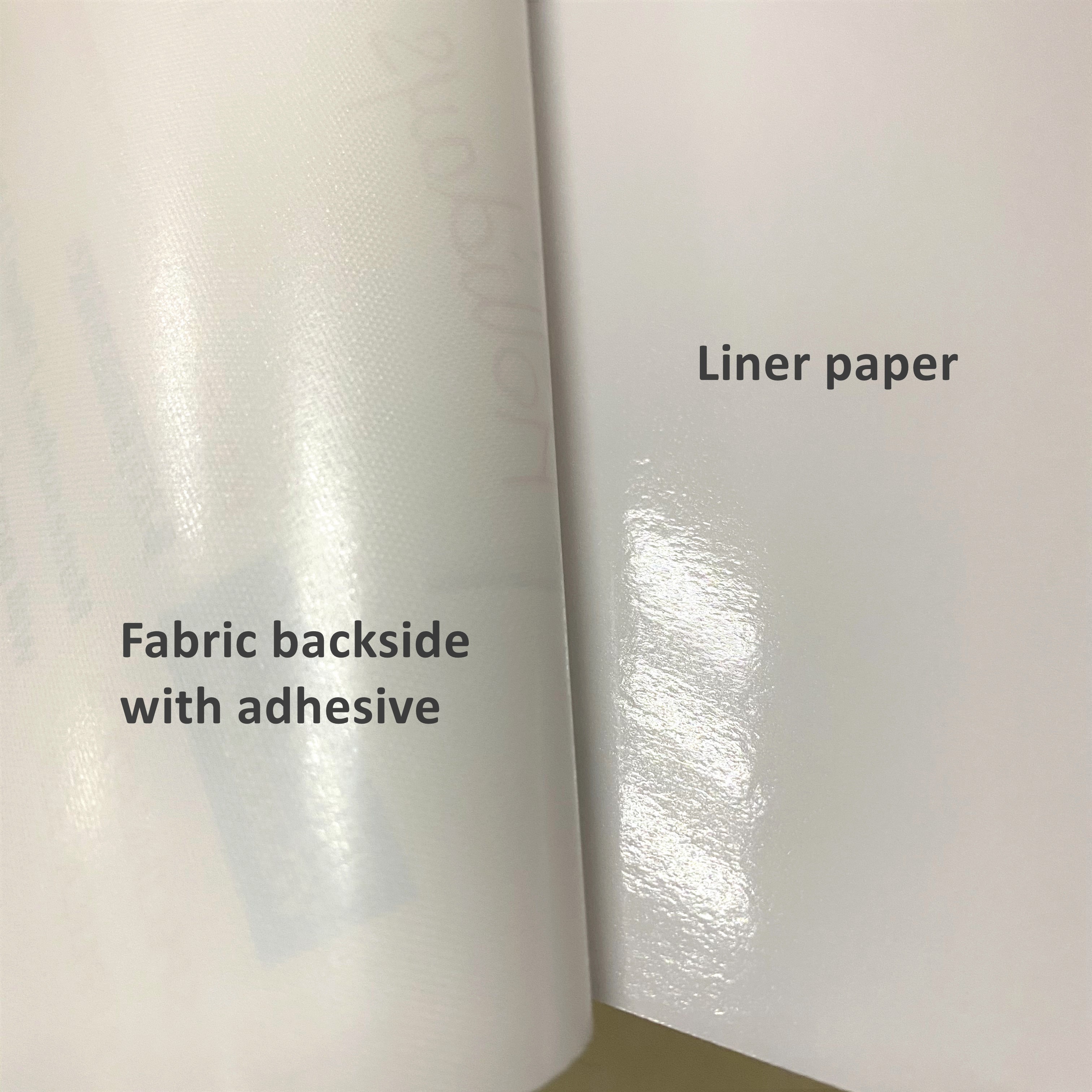 easy peel and stick blank repositionable wallpaper mural self adhesive printable textile polyester canvas roll